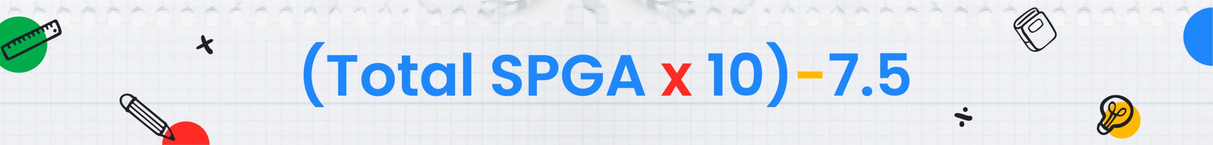 Know the formula to convert SGPA to percentage