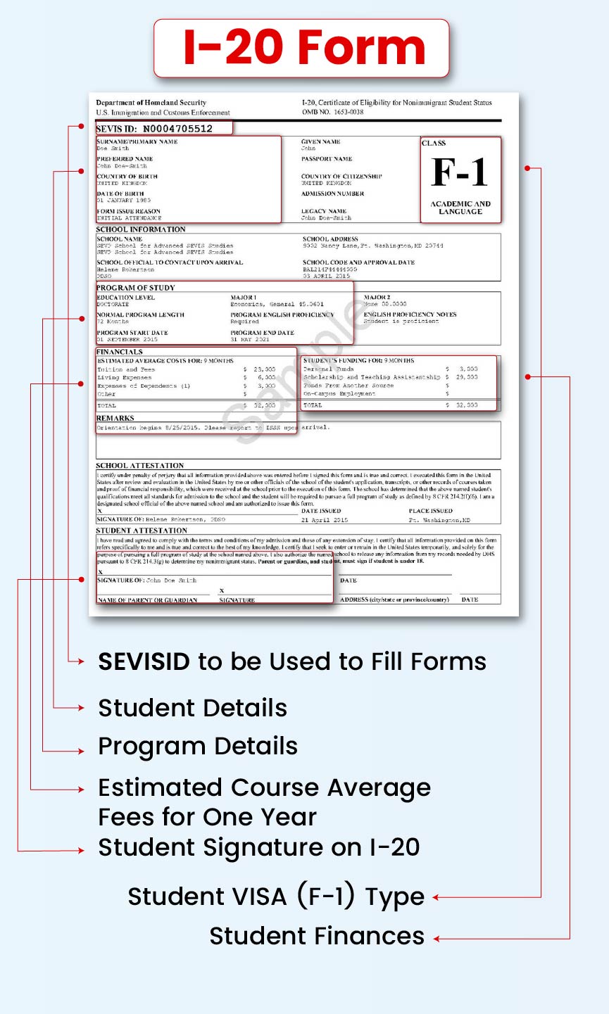 i-20 form sample| Gradding.com