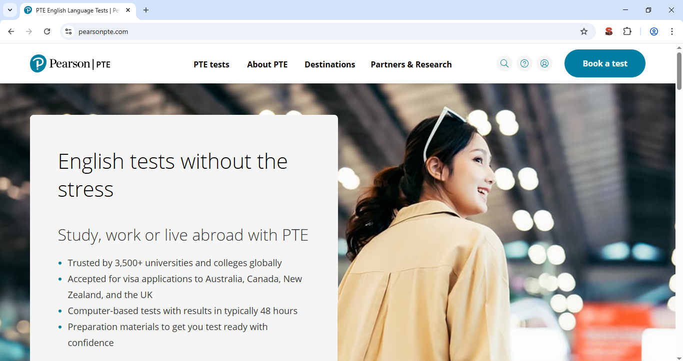 Step-2 How to Book PTE Exam