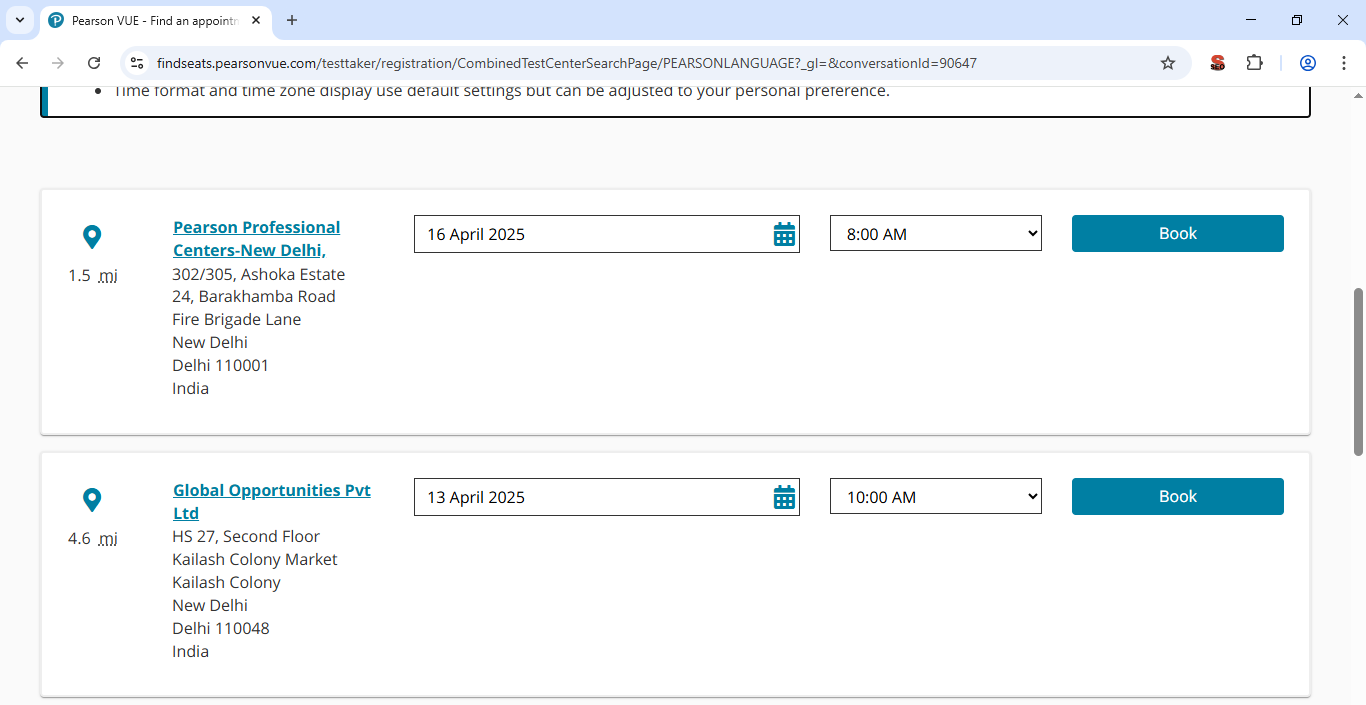 Step-6 How to Book PTE Exam