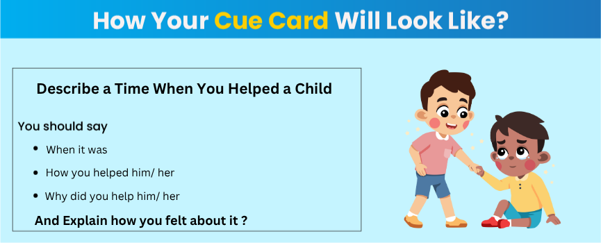 Describe A Time When You Helped a Child