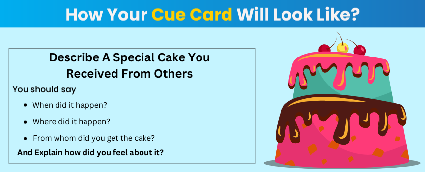 Describe A Special Cake You Received From Others | Gradding.com 