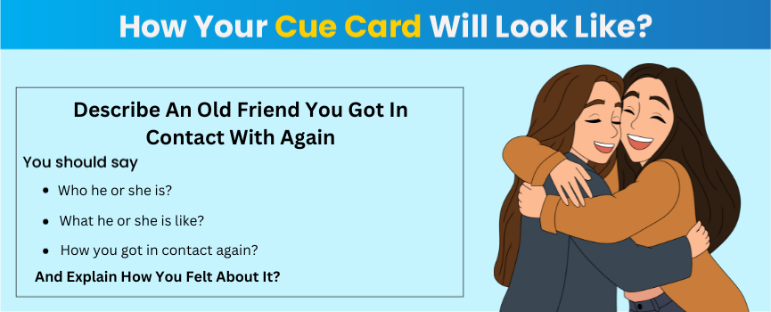 Describe An Old Friend You Got In Contact With Again 