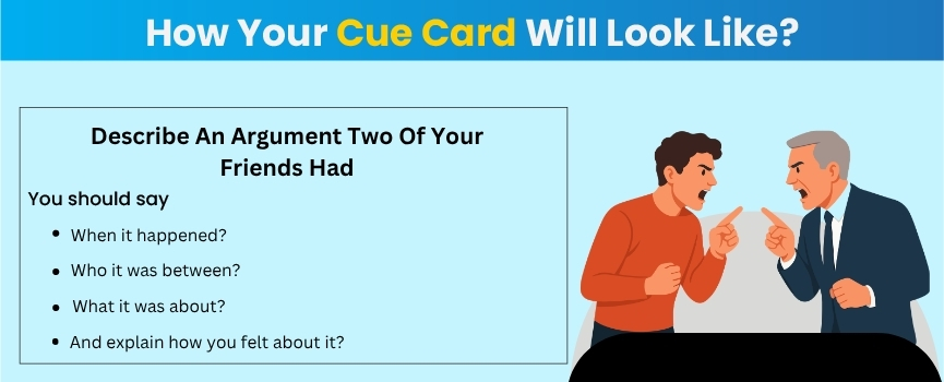 Describe An Argument Two Of Your Friends Had